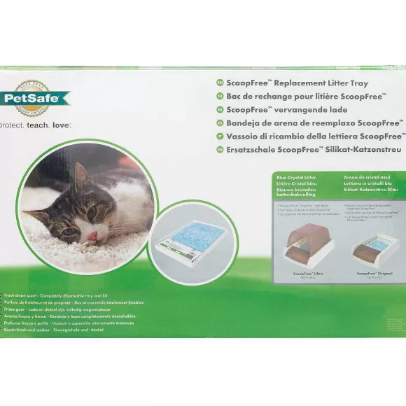 PetSafe Bac De Rechange Pour Liti Re Cristal Bleu Scoopfree (Pack De 1)