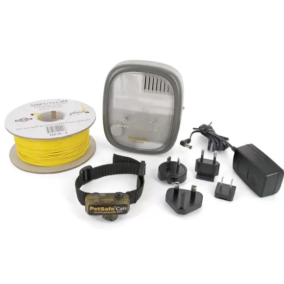 PetSafe Cl Ture Anti-Fugue De Luxe Avec Fil Pour Chats In-Ground Cat Fence
