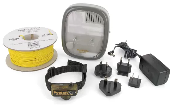 PetSafe Collier-R Cepteur Suppl Mentaire Pour Cl Ture Anti-Fugue De Luxe Avec Fil Pour Chats In-Ground Cat Fence