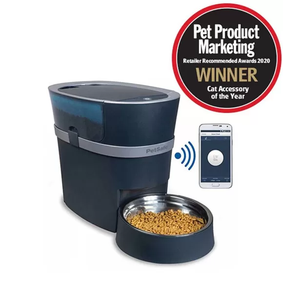 PetSafe Distributeur De Croquettes Connect Smart Feed De ® Pour Chiens Et Chats