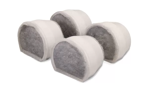 PetSafe Filtre Au Charbon De Rechange Drinkwell® Fontaines En C Ramique Pour Animaux De Compagnie (Pack De 4)
