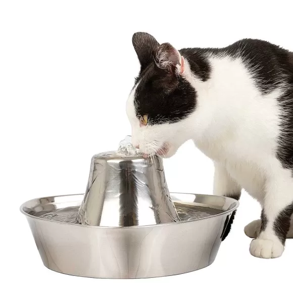 PetSafe Fontaine En Acier Inoxydable ® Pour Animaux De Compagnie Seaside
